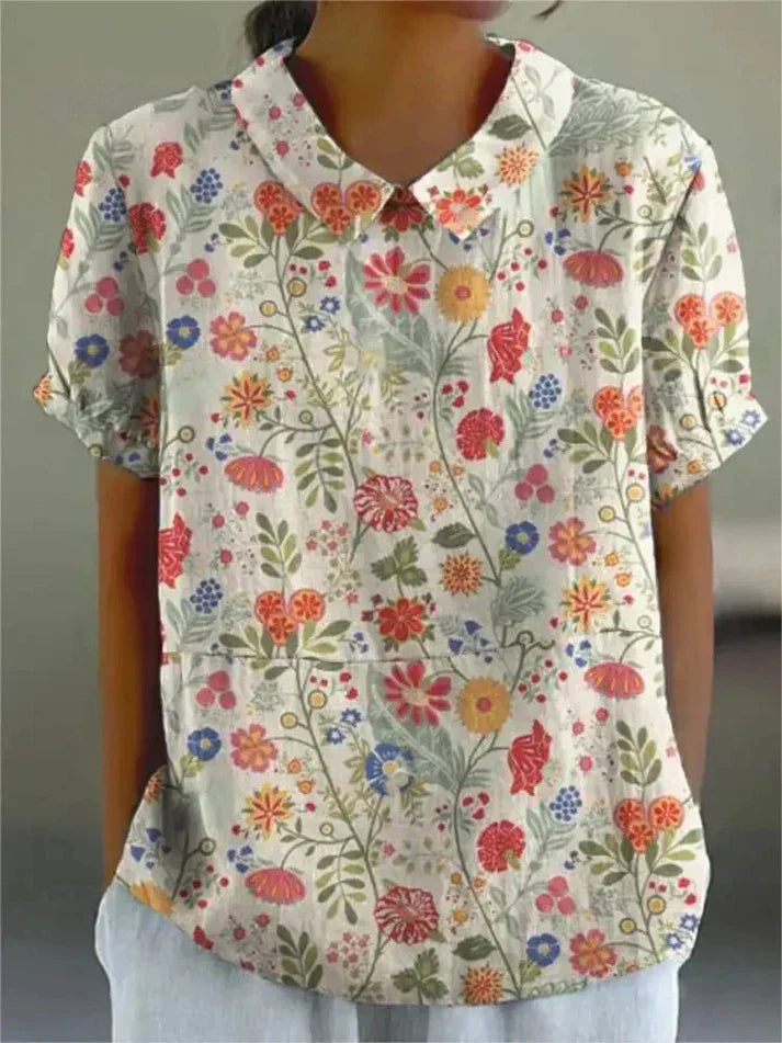Devika | Floral Print Blouse