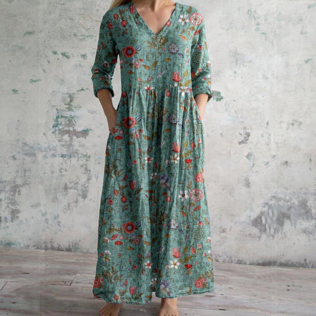 Ella – Elegant Floral Dress Made from Premium Quality