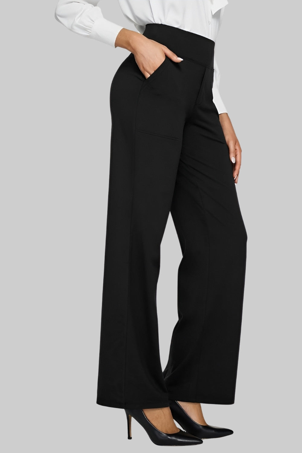Alexie | Elegant Soft Jersey Trousers