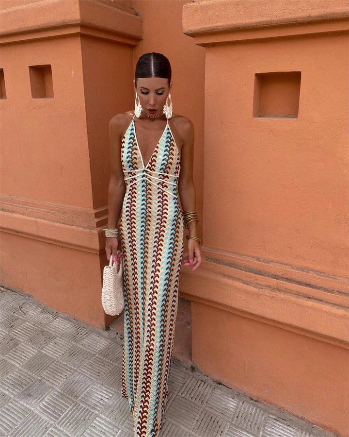 ARLETTE – BOHO CROCHET TUNIC DRESS FOR THE BEACH