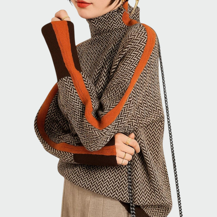 Elisha | High Neck Sweater