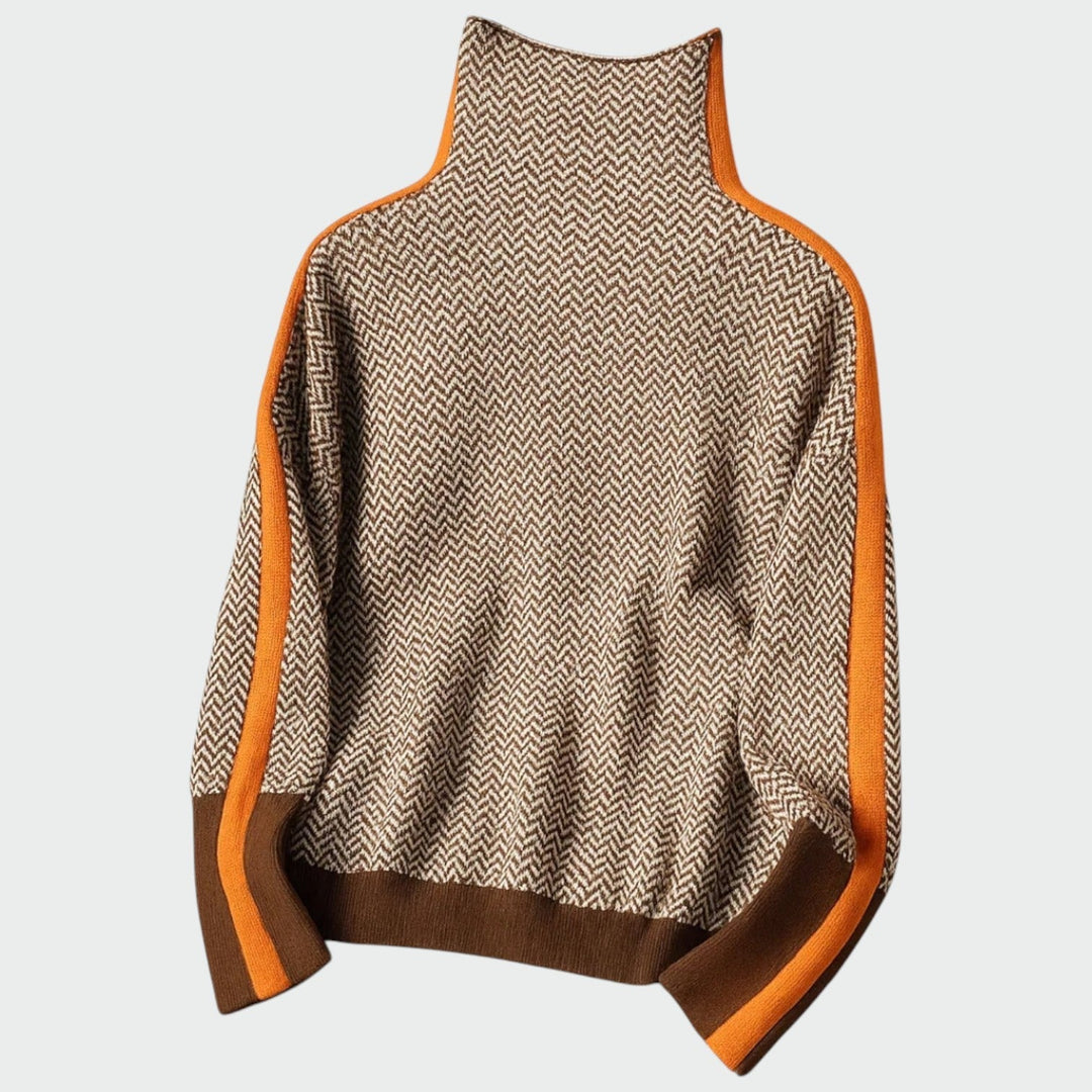 Elisha | High Neck Sweater