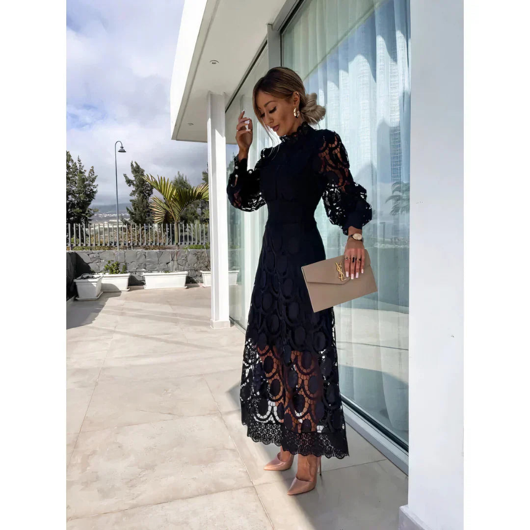 ROSHEL - ELEGANT LACE DRESS