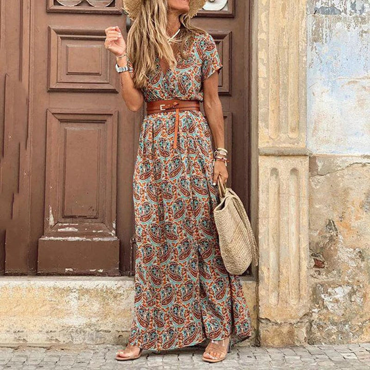Giselle – Maxi Dress Ibiza (Includes Belt)