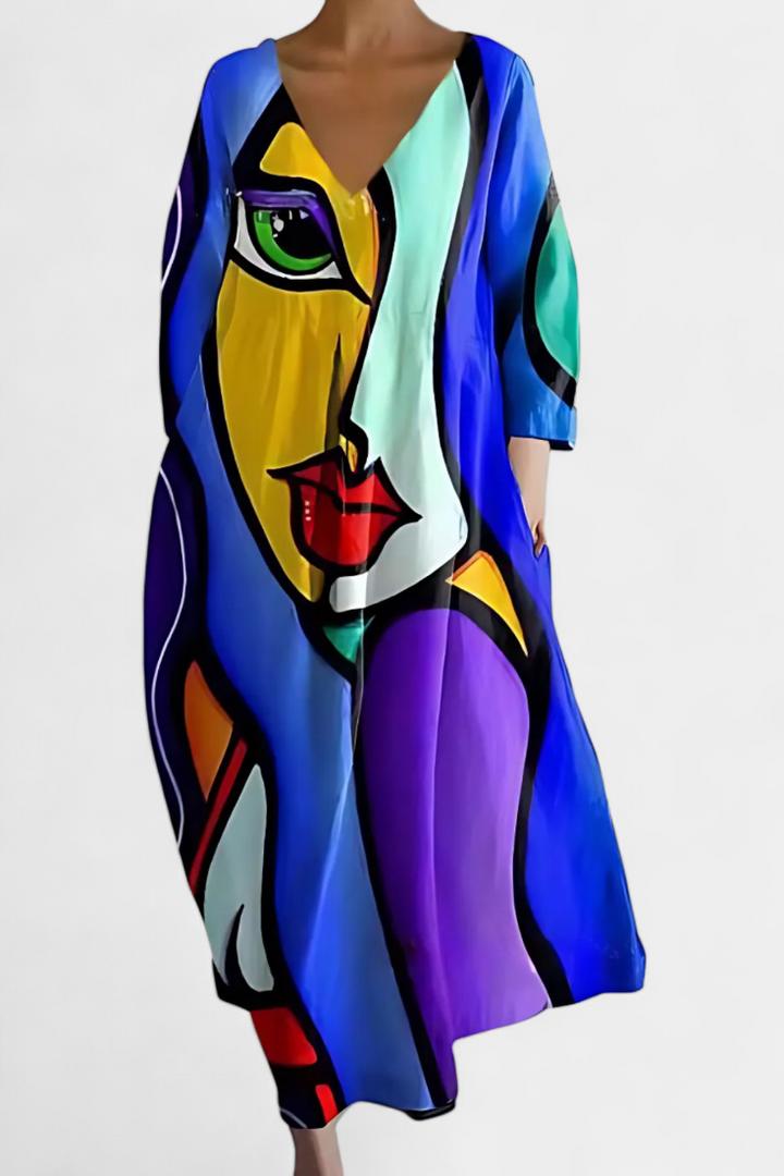 NAOMI – ART BLOOM DRESS
