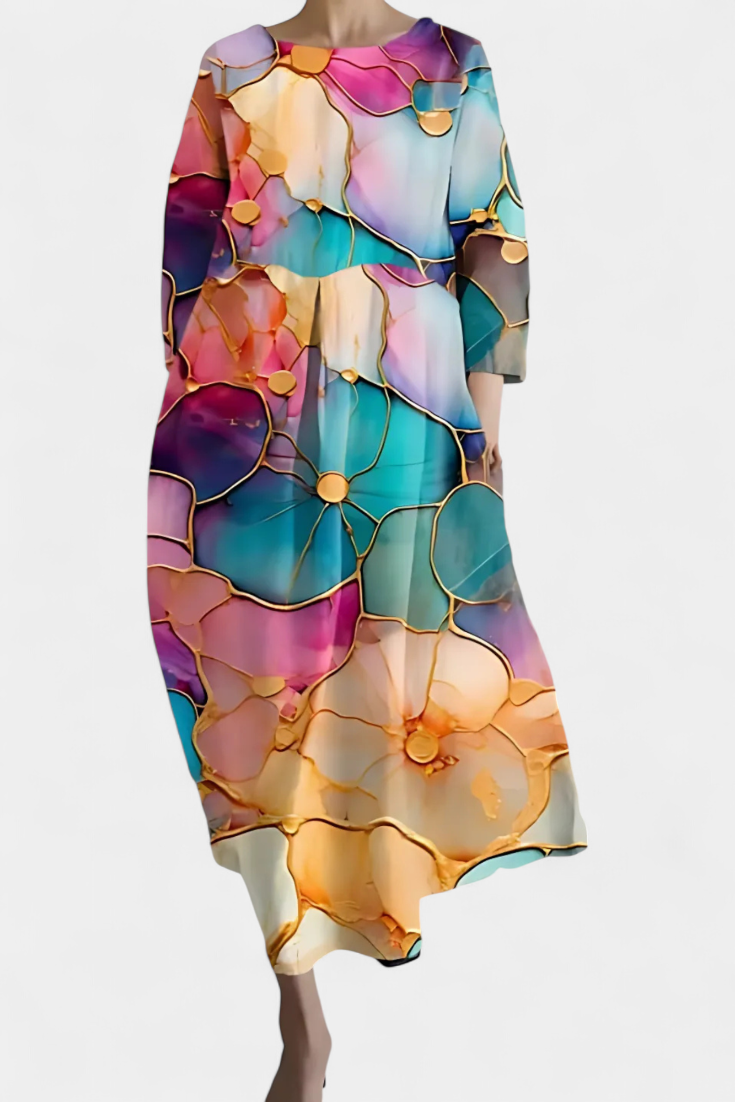 NAOMI – ART BLOOM DRESS