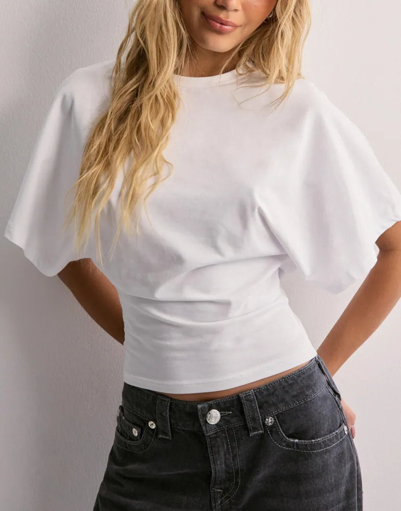 Rachel - Oversized Sleeve T-Shirt