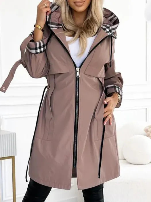 Saviana | Waterproof Coat with Zipper