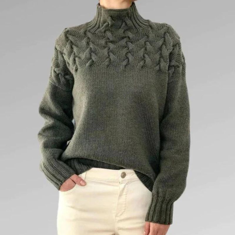 Ella - High Neck Sweater