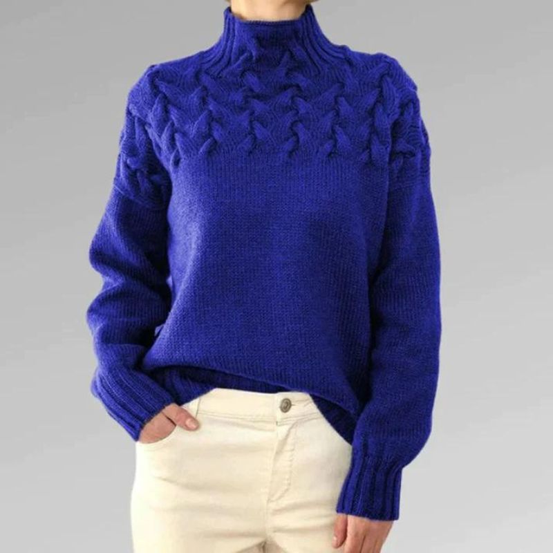 Ella - High Neck Sweater