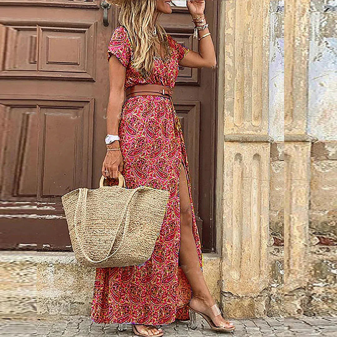 ISABELLA – MAXI DRESS WITH ROMANTIC BREEZE
