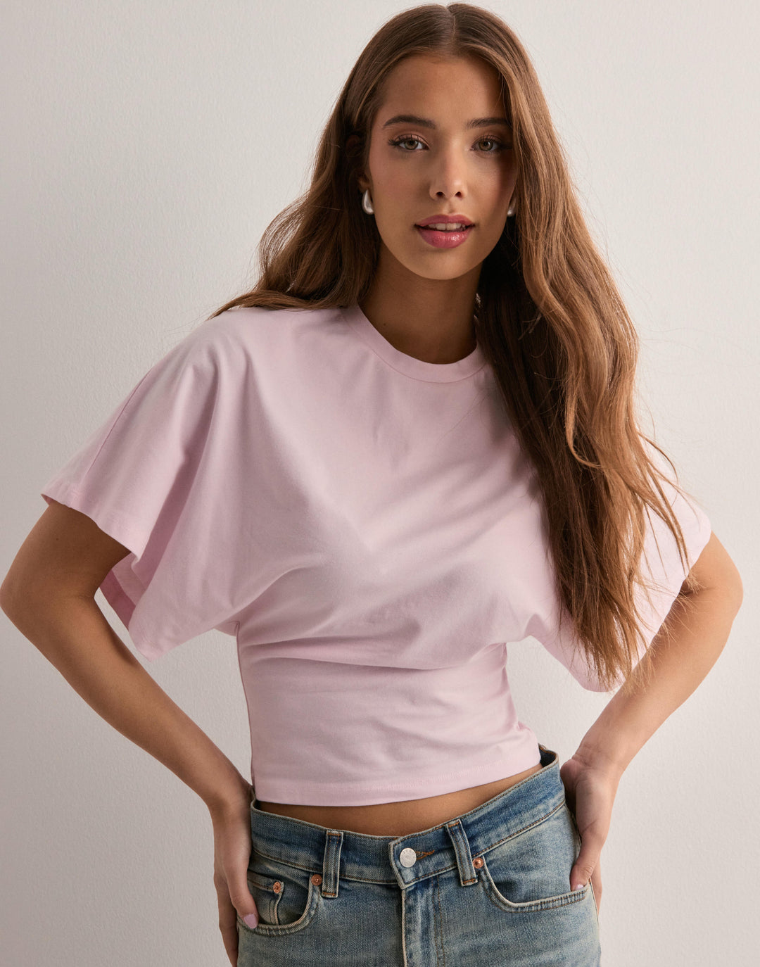 Rachel - Oversized Sleeve T-Shirt