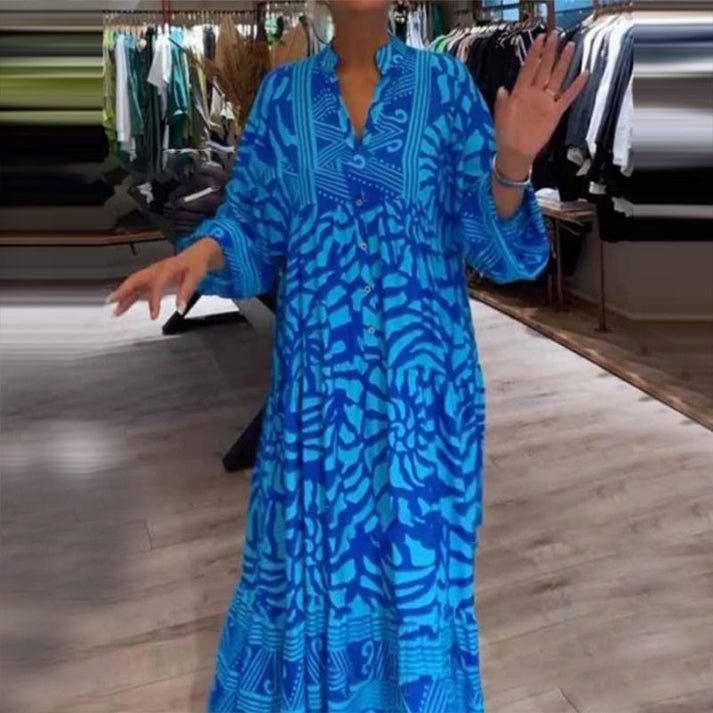 Eamon | Elegant and Vibrant Maxi Dress