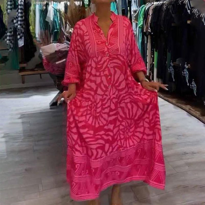 Eamon | Elegant and Vibrant Maxi Dress