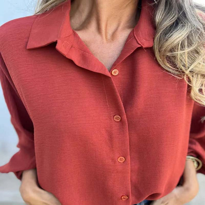 BEATA | Elegant Button-Up Shirt