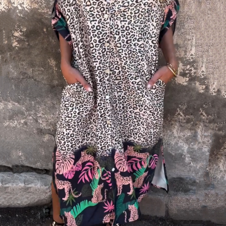 ZARA – MAXI DRESS WILD ESCAPE