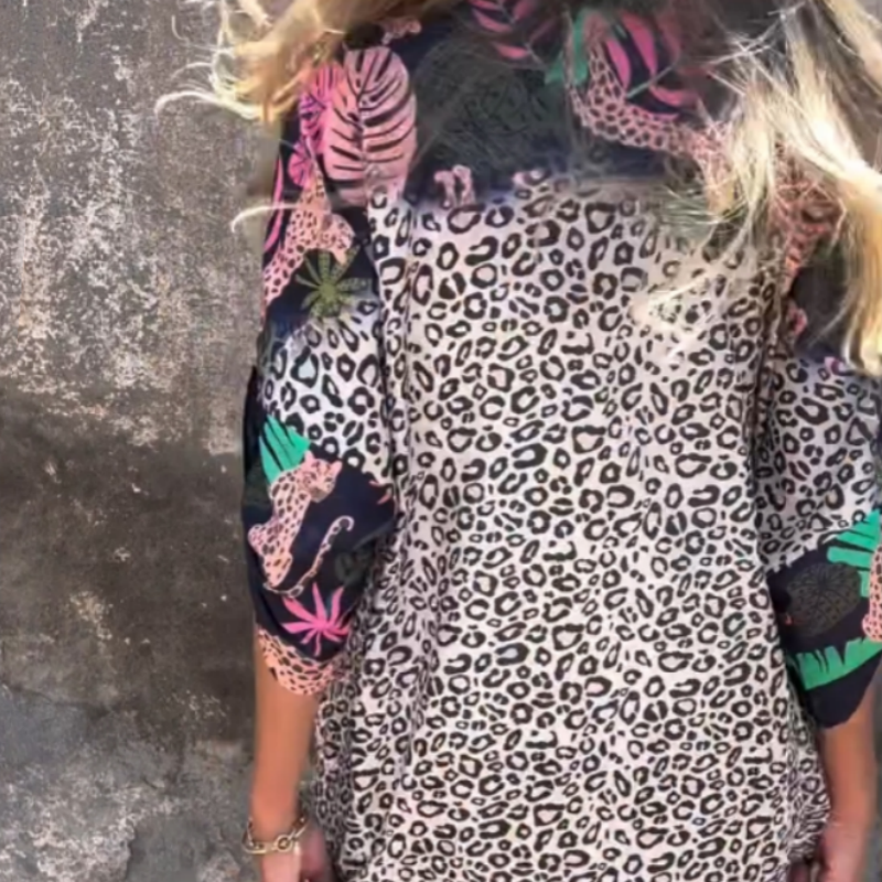 ZARA – MAXI DRESS WILD ESCAPE