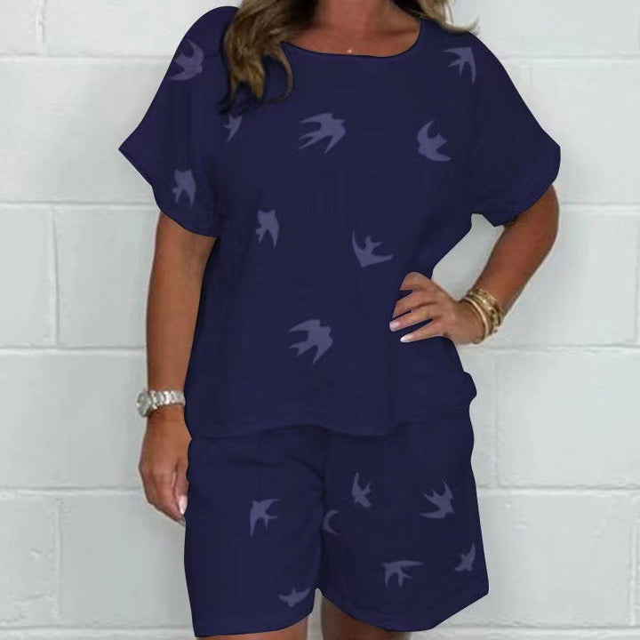 Dahlia – Two-Piece Set with Light Print