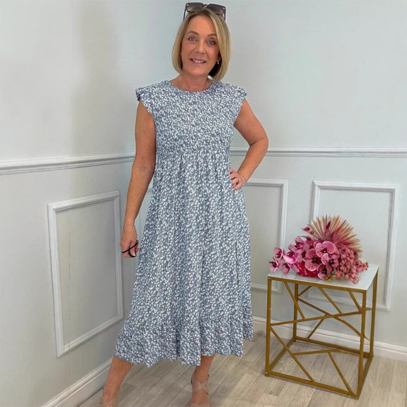 DIANE – SMOCK DRESS WITH EFFORTLESS GRACE