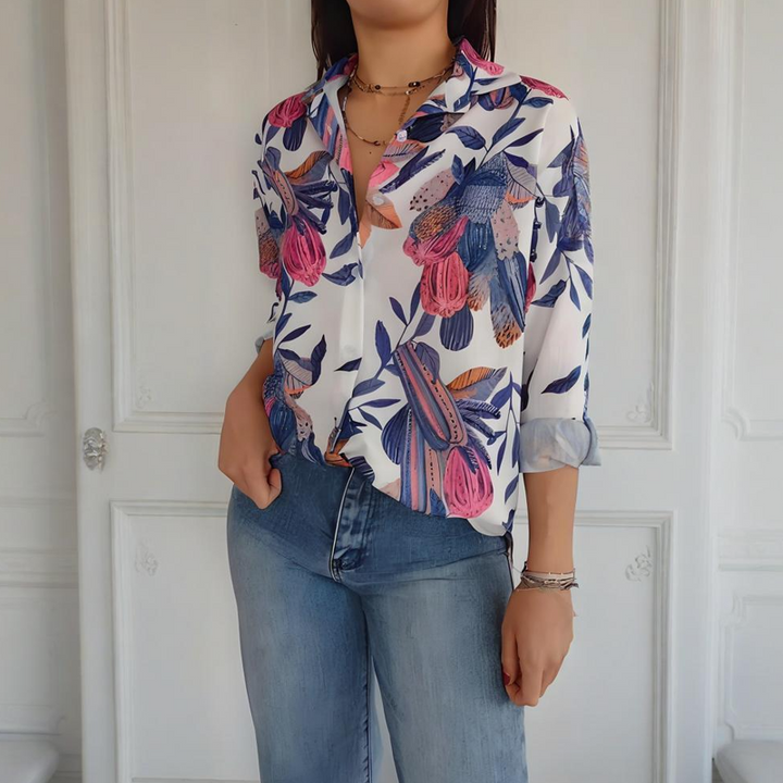 MARIAN | Lightweight Viscose Blouse