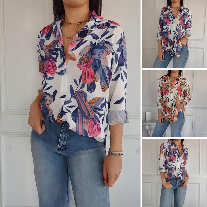 MARIAN | Lightweight Viscose Blouse