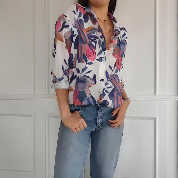 MARIAN | Lightweight Viscose Blouse