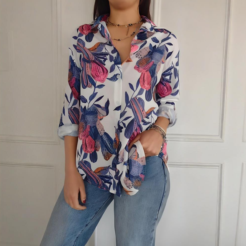 MARIAN | Lightweight Viscose Blouse