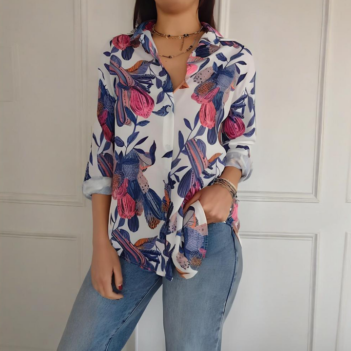 MARIAN | Lightweight Viscose Blouse