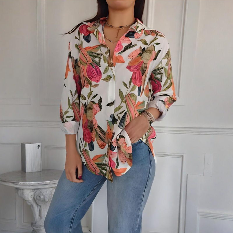 MARIAN | Lightweight Viscose Blouse