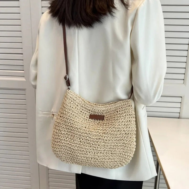 DARIA | Straw Shoulder Bag