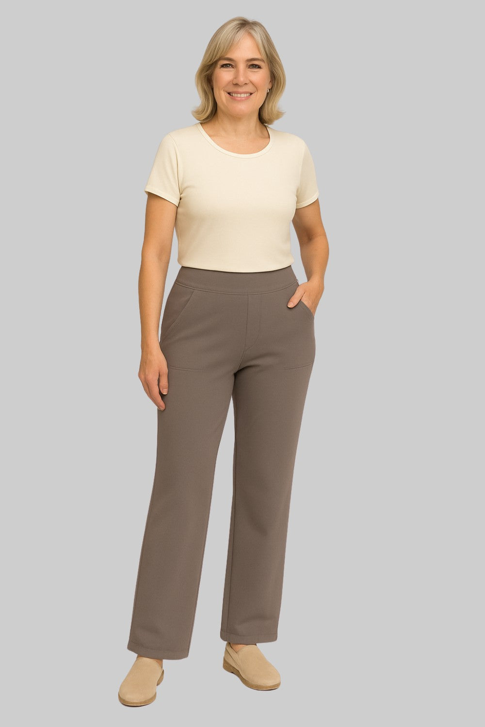 Alexie | Elegant Soft Jersey Trousers